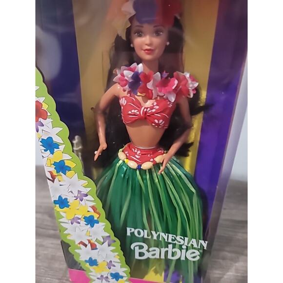 Special Edition 1994 Dolls of the World Collection Polynesian Barbie #12700 NIB - Picture 8 of 16